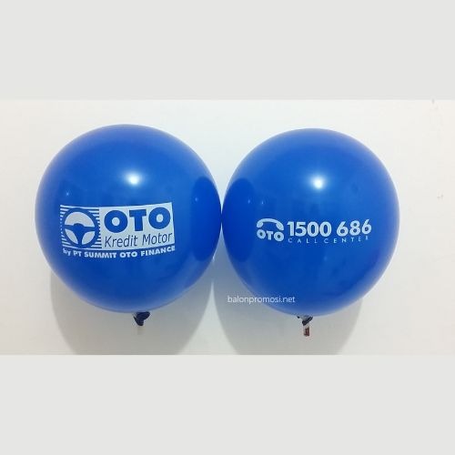 Balon sablon Depok cetak logo custom dari Vendorbalon — balon latex tebal untuk event di Depok & Jabodetabek selatan, tinta elastis tidak pecah saat ditiup